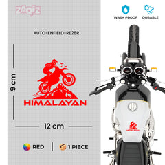 Classic Ride Royal Enfield Bike Decal