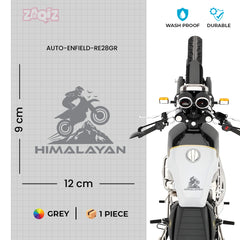 Classic Ride Royal Enfield Bike Decal