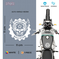 Durable Royal Enfield Bullet Bike Sticker