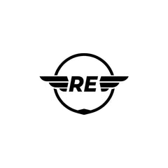 Royal Enfield RE Heritage Star Logo Sticker for Bike Tank, Side Panel & Helmet