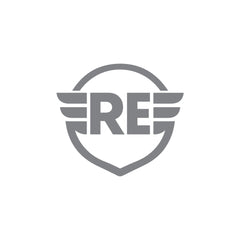 Royal Enfield RE Wings Logo Sticker for Bike Tank, Side Panel & Helmet