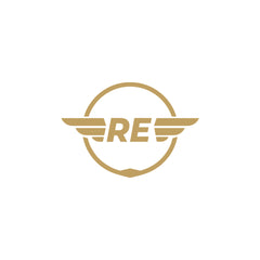 Royal Enfield RE Heritage Star Logo Sticker for Bike Tank, Side Panel & Helmet