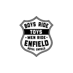 Classic Ride Royal Enfield Bike Sticker