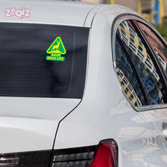 Zaqiz Green Nature Stickers – Save Wildlife and Protect the Balance of Earth