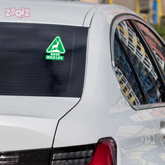 Zaqiz Green Nature Stickers – Save Wildlife and Protect the Balance of Earth