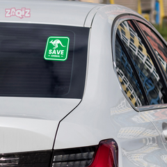 Bold Save Animals Shield for Vehicles