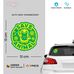 Save Animals Shield for Road Safety
