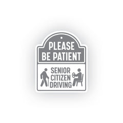 Not in a Hurry – Senior at the Wheel