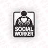 Social Worker Rides Here
