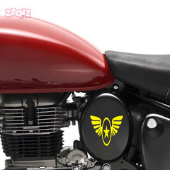 Zaqiz Stickers – Aviation Style Winged Star Emblems