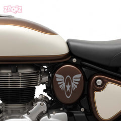 Zaqiz Stickers – Aviation Style Winged Star Emblems