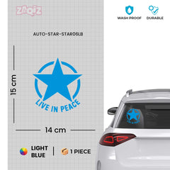 Zaqiz Stickers – Iconic Star & Wings Sticker Designs