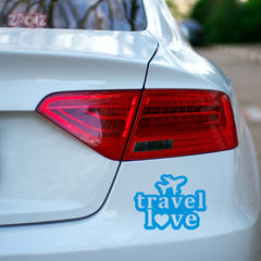 zaqiz Travel Love Sticker – Fly with Passion
