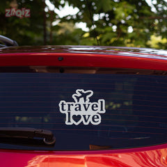 zaqiz Travel Love Sticker – Fly with Passion