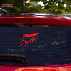Bold Traveller Spirit Sticker for Cars