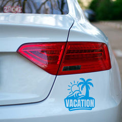 zaqiz Vacation Sticker – Tropical Escape Vibes