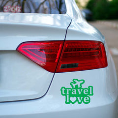 zaqiz Travel Love Sticker – Fly with Passion