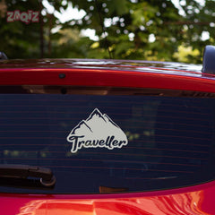Stylish Globe Trotter Decal for Vehicles