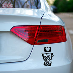 zaqiz Travel Love Sticker – Capture Every Moment