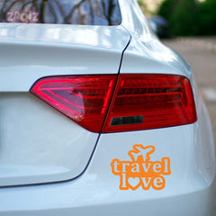 zaqiz Travel Love Sticker – Fly with Passion
