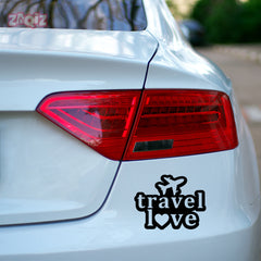 zaqiz Travel Love Sticker – Fly with Passion