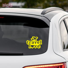 zaqiz Travel Love Sticker – Fly with Passion