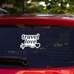 zaqiz Travel Love Sticker – Wanderlust in Style