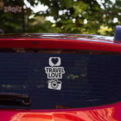 zaqiz Travel Love Sticker – Capture Every Moment