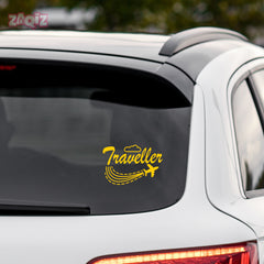Explore the World Traveller Sticker