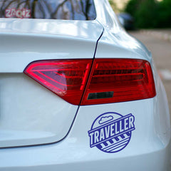 Roaming Free Traveller Emblem for Cars