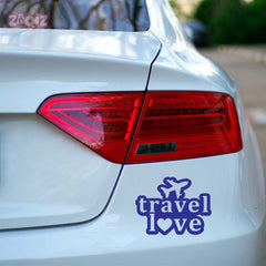 zaqiz Travel Love Sticker – Fly with Passion