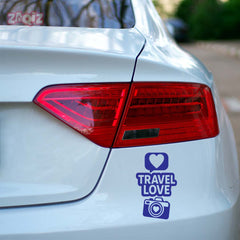 zaqiz Travel Love Sticker – Capture Every Moment