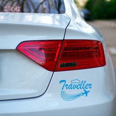Explore the World Traveller Sticker