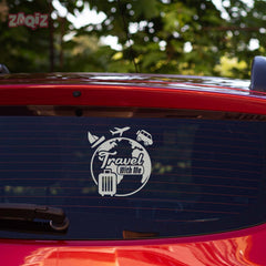Wanderlust Traveller Emblem for Cars