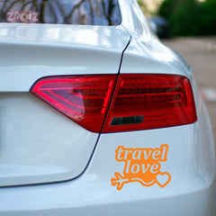 zaqiz Travel Love Sticker – Wanderlust in Style