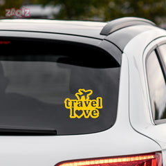 zaqiz Travel Love Sticker – Fly with Passion