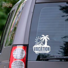 zaqiz Vacation Sticker – Tropical Escape Vibes