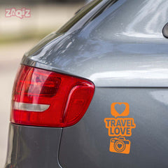 zaqiz Travel Love Sticker – Capture Every Moment