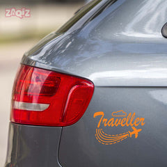 Explore the World Traveller Sticker