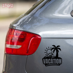 zaqiz Vacation Sticker – Tropical Escape Vibes