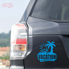 zaqiz Vacation Sticker – Tropical Escape Vibes
