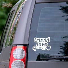 zaqiz Travel Love Sticker – Wanderlust in Style