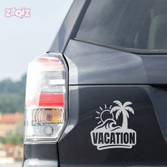 zaqiz Vacation Sticker – Tropical Escape Vibes