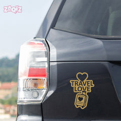 zaqiz Travel Love Sticker – Journey with Heart
