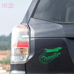 Bold Traveller Spirit Sticker for Cars