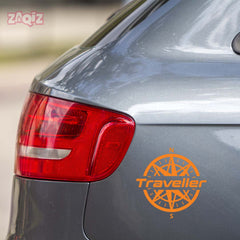 Travel More Badge for Laptops and Vehicles