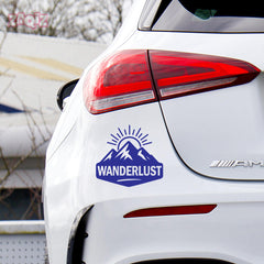 zaqiz Wanderlust Sticker – Adventure in Every Horizon