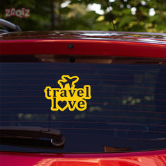 zaqiz Travel Love Sticker – Fly with Passion