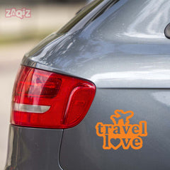 zaqiz Travel Love Sticker – Fly with Passion