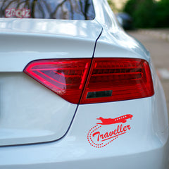 Bold Traveller Spirit Sticker for Cars